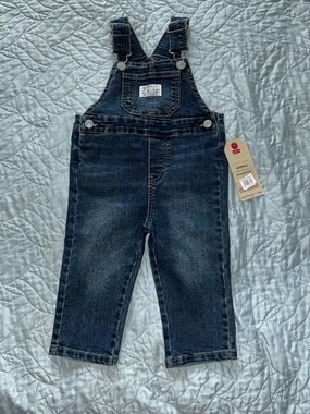 Children's Levi’s Dark Denim Overalls